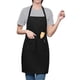 thumbnail image 1 of Delantal de cocina impermeable con 2 bolsillos y ajustable para barbacoa con tirantes largos., 1 of 1