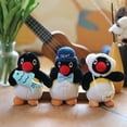 thumbnail image 2 of BAELLERT Cartoon Penguin Plush Keychain Toy Pendant Soft PP Cotton Filling Creative Key Ring Bag Charm Gift for Girls Boys Family Festivals, 2 of 7