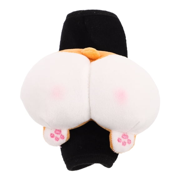 WEUVEB Car Gear Shift Hoodie Cover Plush Material Universal Fit for Vehicles