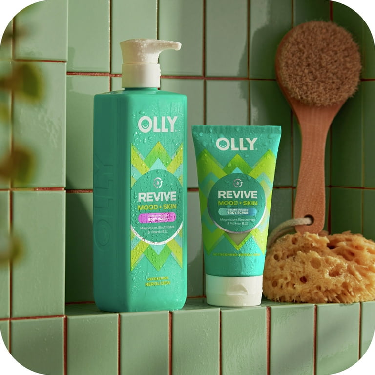 OLLY Vitamins Revive Body Wash Repairs Skin Barrier 17 oz