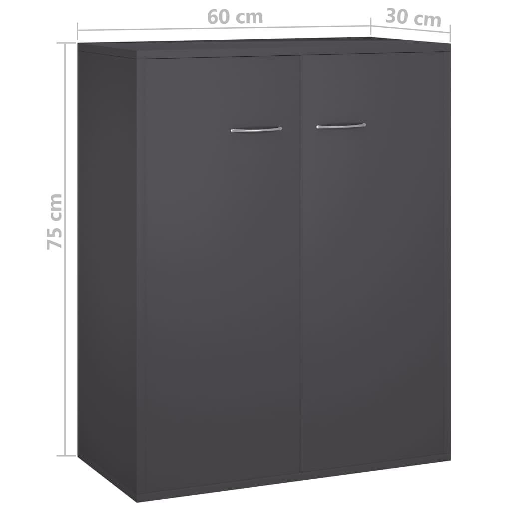 Kepooman Modern Storage Cabinet, Contemporary Wood Sideboard Buffet with Two Doors for Living Room Kepooman Modern Storage Cabinet, Contemporary Wood Sideboard Buffet with Two Doors for Living Room