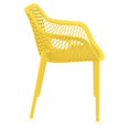 thumbnail image 6 of Compamia Air XL Patio Dining Arm Chair in Yellow, 6 of 8