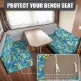 thumbnail image 3 of Pzuqiu 2 Piece Hawaiian Palm Tree Rv Seat Covers for Dinette Lightweight Rv Couch Covers Breathable Stretchy Camper Seat Covers Dinette Camper Sofa Chair Protector, 3 of 6