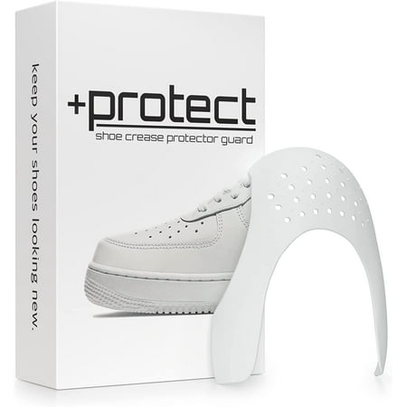 +Protect | Shoe Crease Protector Guards for Sneakers: Air Force 1, Jordans, Dunks & More – 2 Pairs