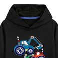 thumbnail image 4 of UAYOTSE Toddler Boys Pullover Hoodie and Jogger Pants 2‑Piece Outfit, Soft Knit Casual Playwear Set for Fall Winter Everyday Activities Size 3-4 Years, 4 of 4