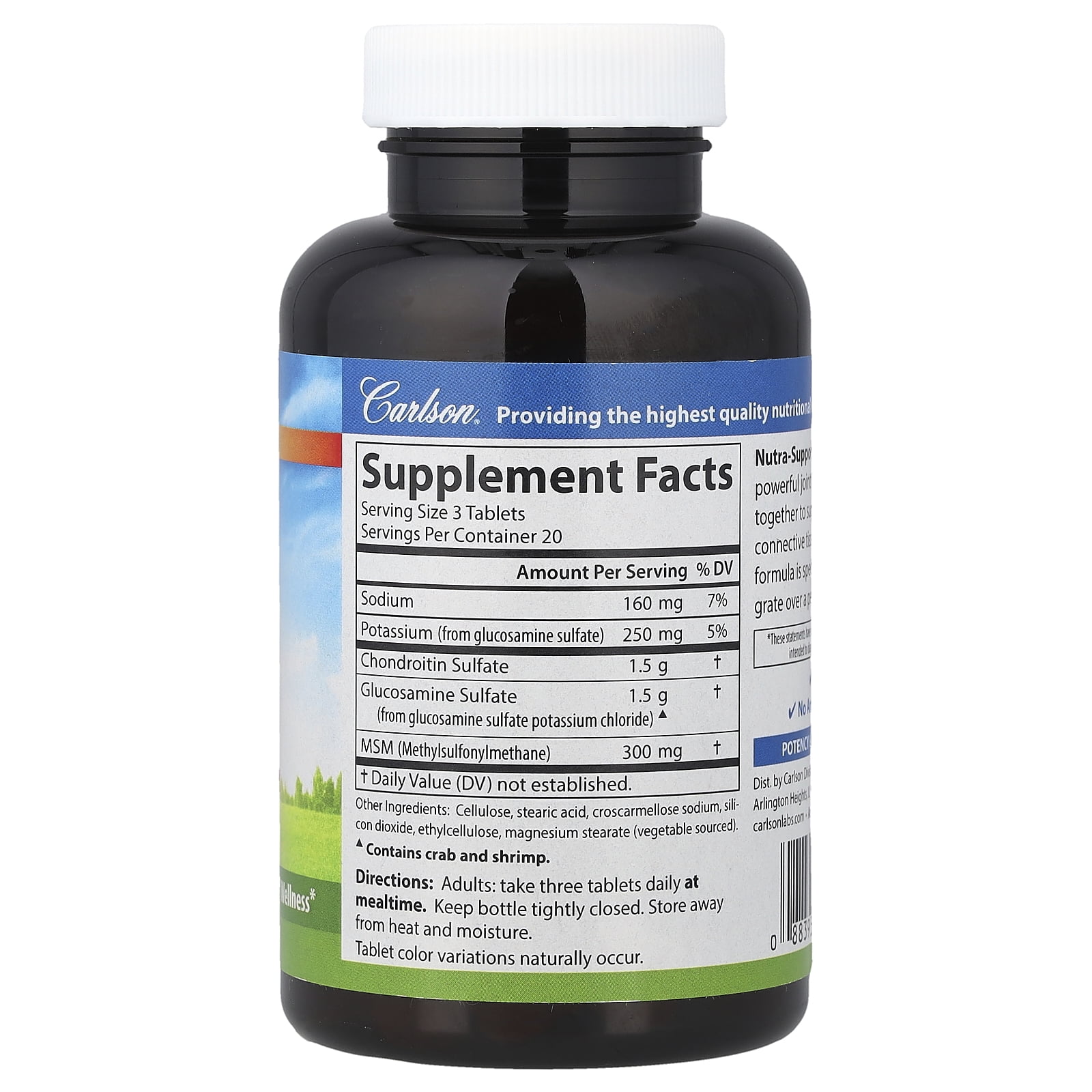 Carlson Nutra-Support® Joint, 60 Tablets