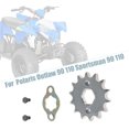 thumbnail image 2 of Transmission Drive Sprocket for Polaris Outlaw 90 110 Sportsman 90 110 0453457, 2 of 9