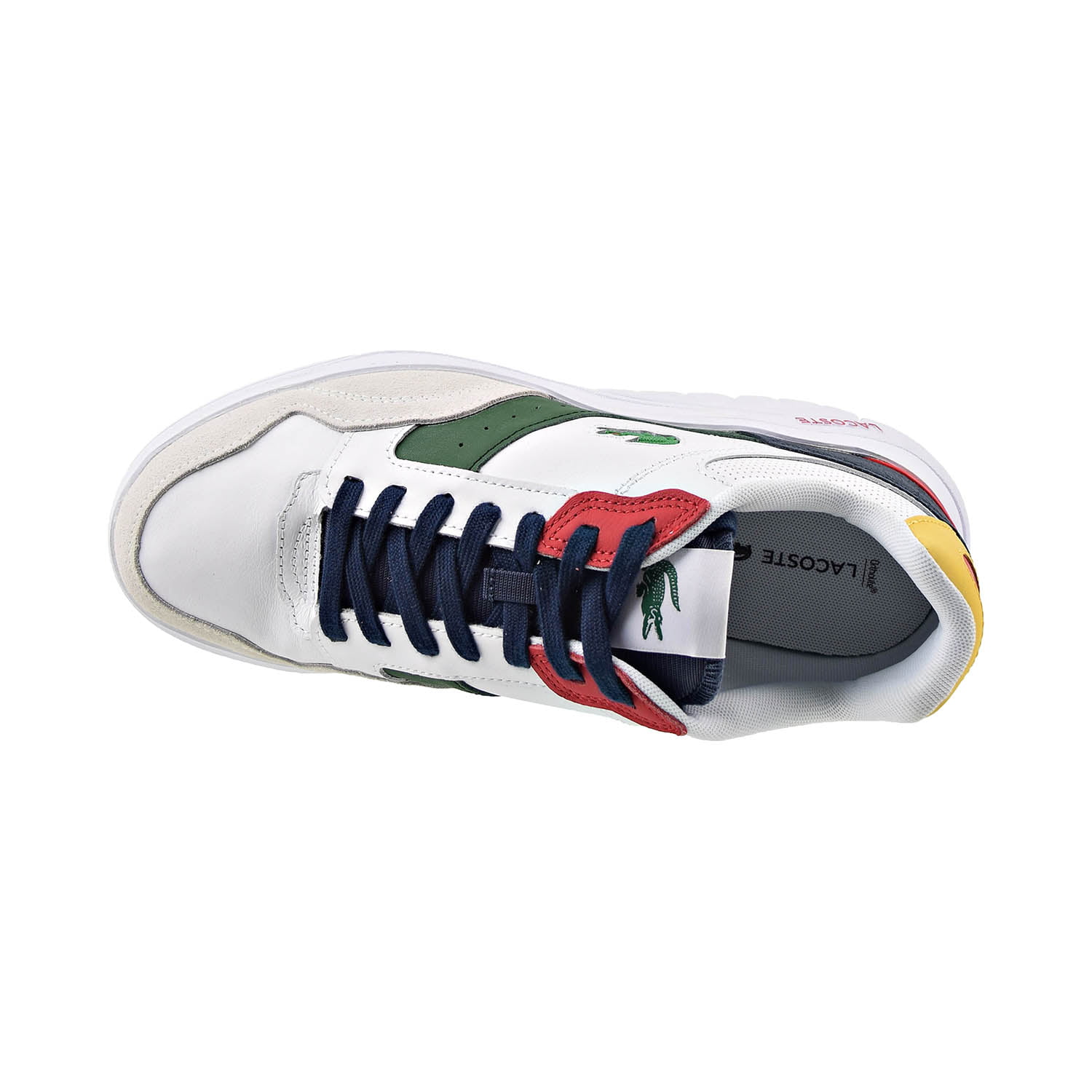 Lacoste Game Advance Luxe 0721 1 SMA Mens Size 13 Off White Trainers NEW  w/box