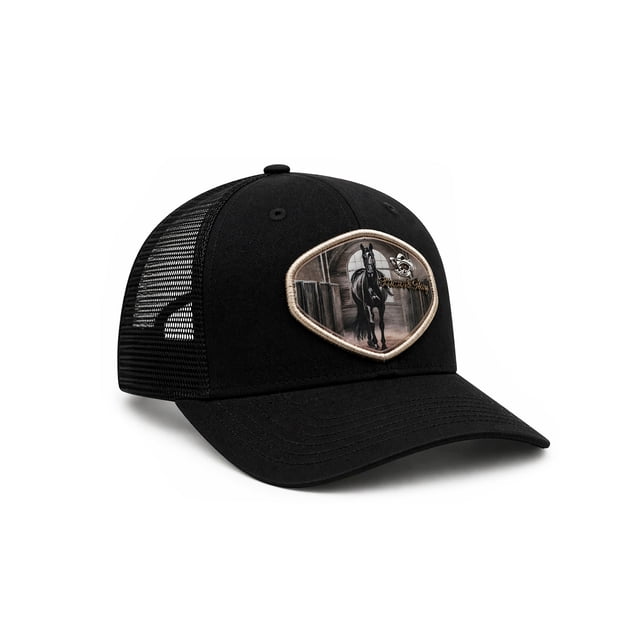 Knite Gorra Farmer Hombre Horse Legacy Beige Estilo Trucker Transpirable Vaquera