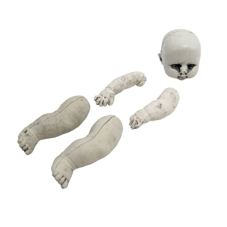 Bag Baby Doll Body Parts Scary Haunted House Prop Indoor Halloween Party Decor Bag Baby Doll Body Parts Scary Haunted House Prop Indoor Halloween Party Decor