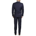 thumbnail image 4 of Mens Classic Fit Navy Blue Two Button 100% Wool Suit, 4 of 5