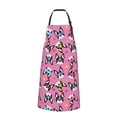 thumbnail image 2 of Lsque Colorful Cute French Bulldog Waterproof Apron Chef Aprons for Men Heavy Duty Chemical Work Apron Extra Long Grilling Aprons with Adjustable Bib Apron, 2 of 9