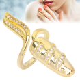 thumbnail image 4 of Anillo De Apertura De Uñas, Anillos De Tapa De Uñas Exquisita Moda Brillante De Diamantes De Imitación Para Mujeres ANGGREK Otros, 4 of 8