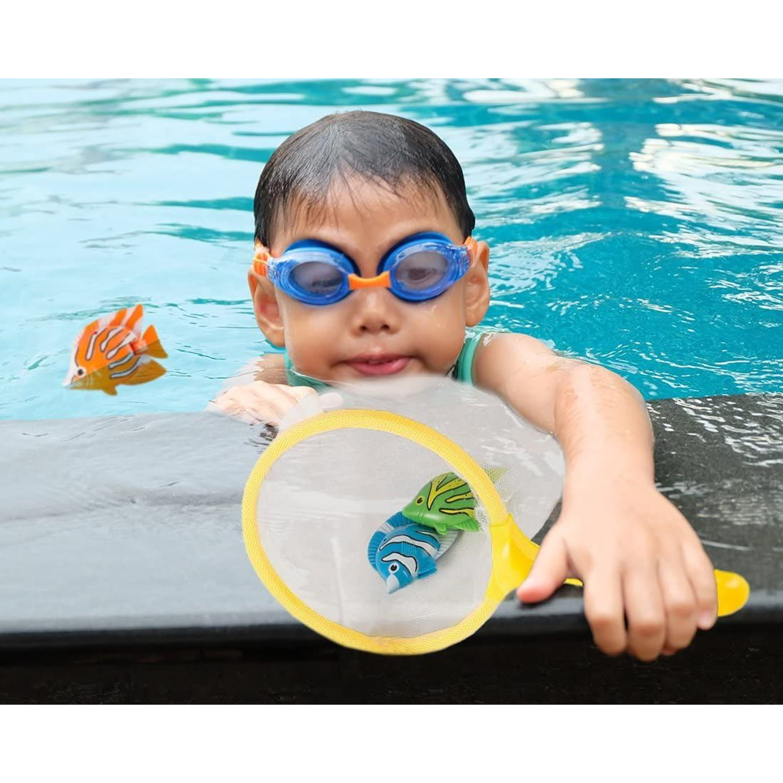 Summer Swimming Diving Fish Toys with Storage Bag Pool Underwater Games Training Gift for Boys and Girls 23 PCS Swimming Pool Toys Set for Kids YOSHOOT Diving Toys 