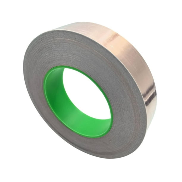 Cinta de Cobre de 20m Cape Fácil de Usar Adhesivos de Aluminio Portátil Toque con Adhesivos Conductores para La Guitarra EMI Crafts Glass Glass 30mmx20m