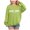 001 Green, variant on Girls Sweatshirt Letter Sweatshirts for Teen Girls Crewneck Oversized Sweatshirt Kids Fashion Long Sleeve Pullover Tops Kaprioy Girls Sweatshirt
