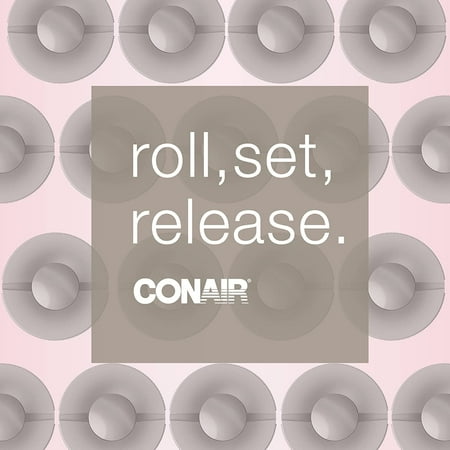 Conair - Jumbo Ionic Setter with 8 Ceramic Rollers - Champagne