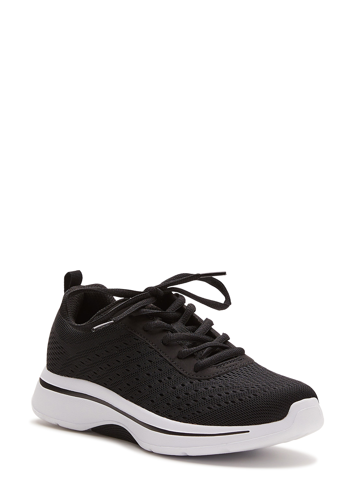 Athletic Works Women's Comfort Lace Up Sneaker, Wide Width Available
