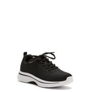 Athletic Works Women's Comfort Lace Up Sneaker, Wide Width Available