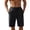 Black, variant on Men's Athletic Shorts Performance Quick Dry Workout Short Pants, 9" Inseam Summer Lightweight Breathable Regular Fit Elastic Waist Drawstring Short Pants with Pockets