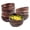 Natural (12pcs), variant on Innovative Life Coconut Shell Bowl Set, 3-Piece Set—Perfect for Kitchen Use, Tableware Accessories, or as a Gift