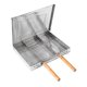 thumbnail image 4 of Cesta para asar pescado a la parrilla, accesorios para parrilla de barbacoa, divisor de alimentos, parrilla liviana, pinza para parrilla para cocinar, 4 of 9