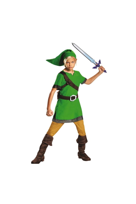 Boys' The Legend of Zelda Link Classic Costume - Size 7-8