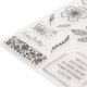 thumbnail image 2 of 10pcs Clear Stamps Flower Leaf Pattern Reusable TPR DIY Decorative Stamps for Card Making Scrapbooking, 2 of 3
