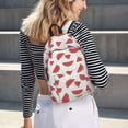 thumbnail image 5 of Rocae Hand Drawn Watermelon for Canvas College Laptop Backpack for Men Women-Medium, 5 of 5
