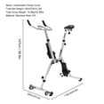 thumbnail image 2 of Underwater Pool Exercise Bike, Aquatic Cycling Equipment Machine, Stainless Steel Construction for Therapy and Fitness Training, 2 of 9
