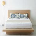 thumbnail image 6 of Yayeee Pillowcase King Size Set of 2 Satin Wrinkle Resistant Pillow Case, Green Floral, 6 of 8