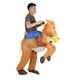 thumbnail image 5 of Disfraz Inflable divertido de vaquero jinete a caballo Leyfeng Disfraz Inflable Tamaño adulto, 5 of 8