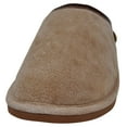 thumbnail image 2 of Old Friend Men Sheepskin Scuff Slipper, Chestnut, L, 2 of 7