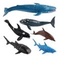 thumbnail image 4 of 6x Modelo de animal marino Decoración de exhibición para regalos Zulema Marina simulada, 4 of 8