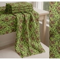 thumbnail image 6 of Soimoi Green Cotton Cambric Fabric Floral & Paisley Decor Fabric Printed Yard 42 Inch Wide, 6 of 7