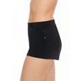 thumbnail image 4 of Avia Women's and Women's Plus Size Rich Black Swim Short Swimsuit Bottom, 4 of 4