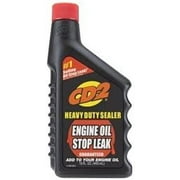 CD2 Heavy Duty Sealer CD-2 Engine Oil Stop Leak Automotive Additive Bottle, 15 oz