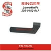 Singer Compatible Serger Knife 205910201A Fits 10UJ13 Also Fits Babylock & Simplicity