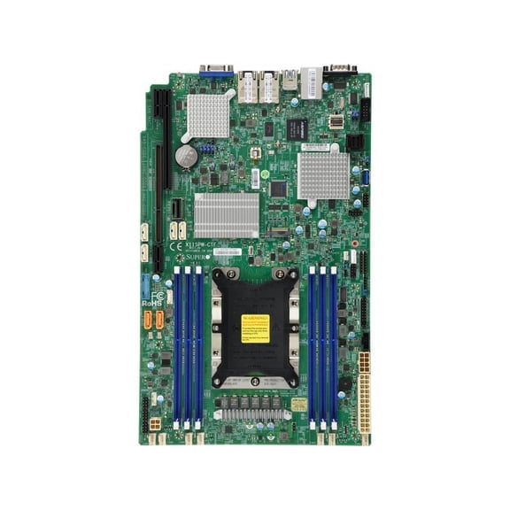 Supermicro Motherboard X11SPW-CTF Xeon Single Socket S3647 C622 Max.768GB PCI Express WIO (MBD-X11SPW-CTF-O)