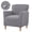 A4, variant on ATJIA Waterproof Accent Chair Cover with Arms Stretch Jacquard Single Sofa Armchair Slipcovers Soft Couch Cover
