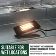 thumbnail image 5 of GKOplus 4 Pack 12V 3W Surface Mount Low Voltage LED Step Light with Horizontal Louver Faceplate for Steps Decks Pathway Yard Stairs Fences, IP65 Rated for Outdoor Waterproof, Ideal for Wet Locations, 5 of 6