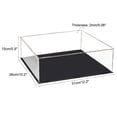 thumbnail image 2 of Unique Bargains Présentoir en Acrylique Transparent, Boîte de Présentation, Protection Antipoussière, Cube Vitrine, Boîte d'Exposition pour Objets de Collection 30x25x15 cm, 2 of 7