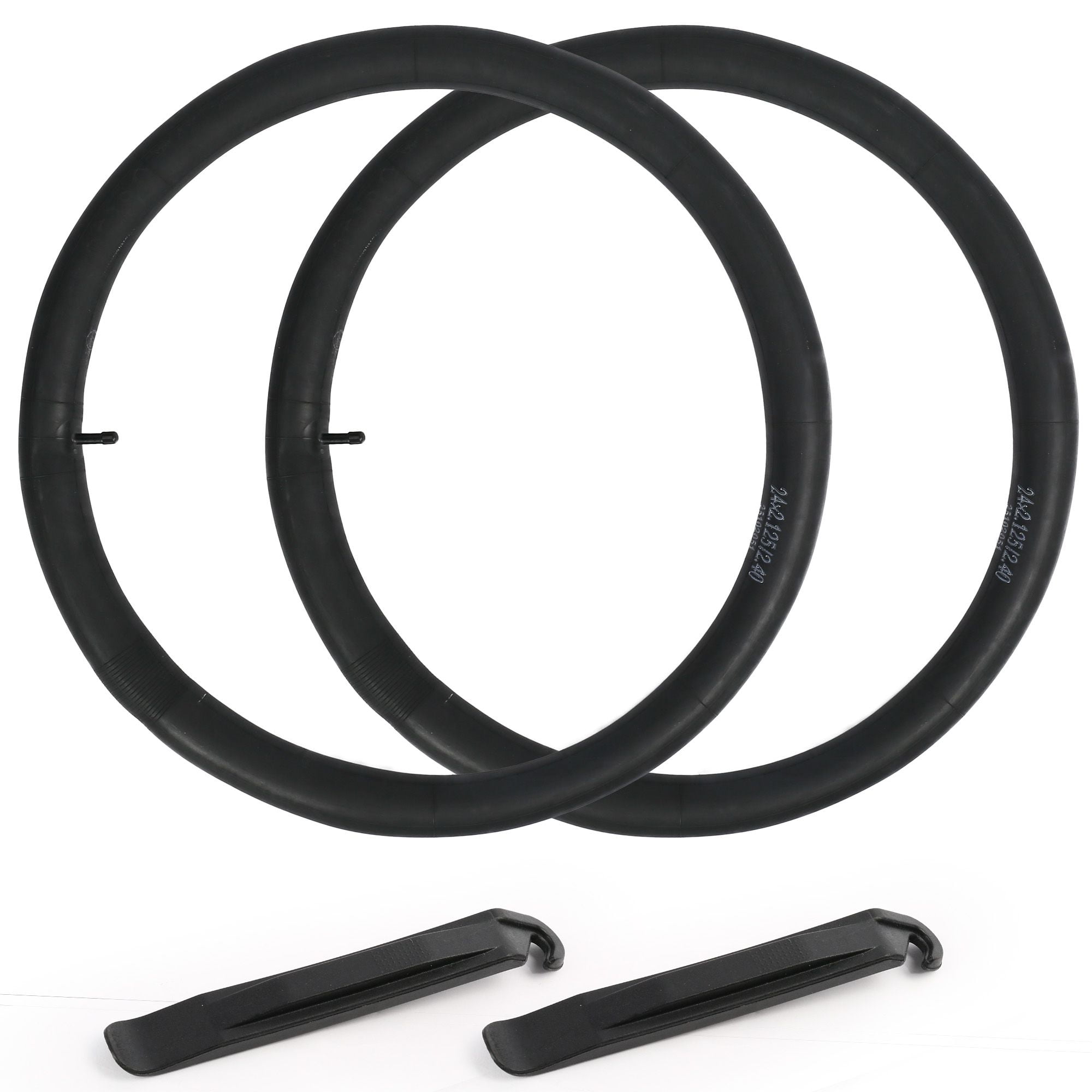 2 PACK *1st Class Post* CYCLE INNER TUBES 24" x 1 3/8 SCHRADER VALVE BIKE 