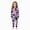 A045-Light Purple, variant on Cdudpw Toddler Girl Halloween Pajamas Sets Halloween Print Tops Pants Sleepwear Kids Girls Nightgown Outfits(A009-Dark Gray)