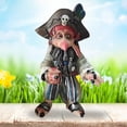thumbnail image 1 of Elfo De Resina De Halloween Decoraciones De Jardín De Piratas Enanos El Mejor Regalo De Inauguración De La Casa Para Familiares O Amigos Cateissary HA043484-01, 1 of 6