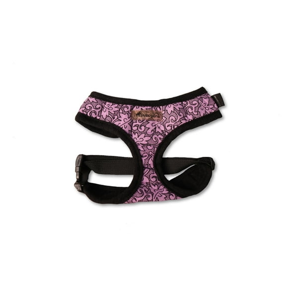 IPuppyone Adjustable Dog Soft Harness "Gala Flex" Size:XSmall Color:Purple