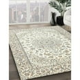 thumbnail image 2 of Ahgly Company Indoor Rectangle Traditional Champagne Beige Medallion Area Rugs, 2' x 5', 2 of 6