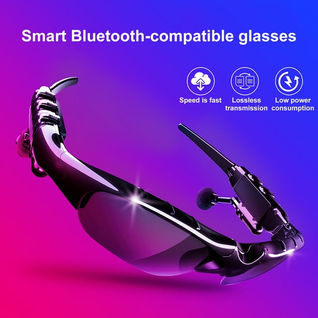 Gwong Electrónica Gafas inteligentes High Fidelity UV Resistente a UV Bluetooth-Compatible5.0 Gafas de sol de Audio de moda para conducir