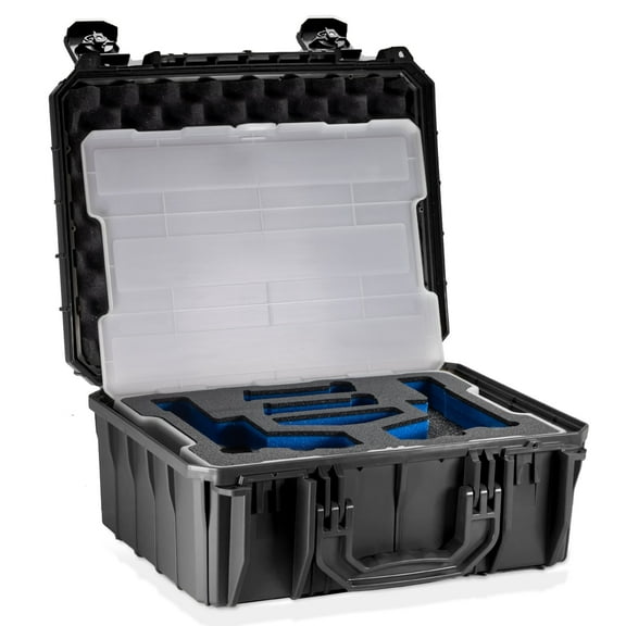 Seahorse 630 Hard Shell Protective Case with 6 Pistol System