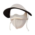 thumbnail image 1 of Mascarilla facial de verano multifuncional con protección solar para correr y montar a caballo. blanco, 1 of 9